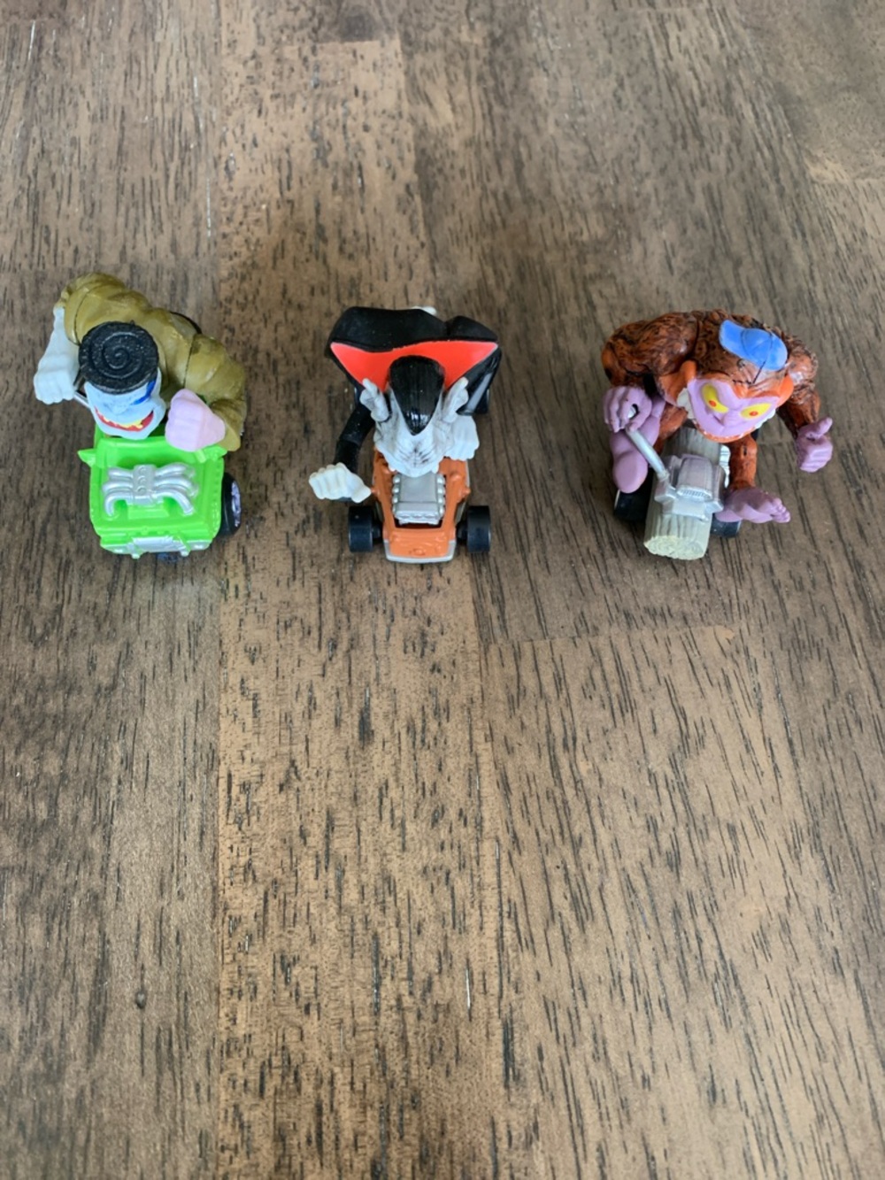 2013 Creata Monster 500 Diecast 1:64 Set of 3 Mini Monster Racing Figures -